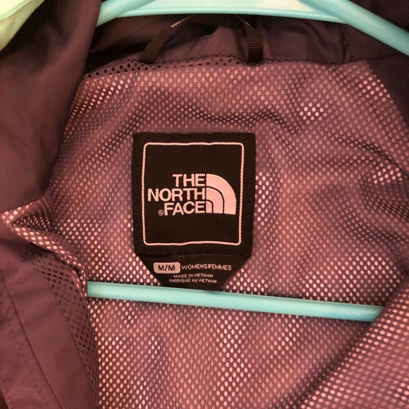 The North Face light raincoat - teal and mauve - Picture 2 of 3